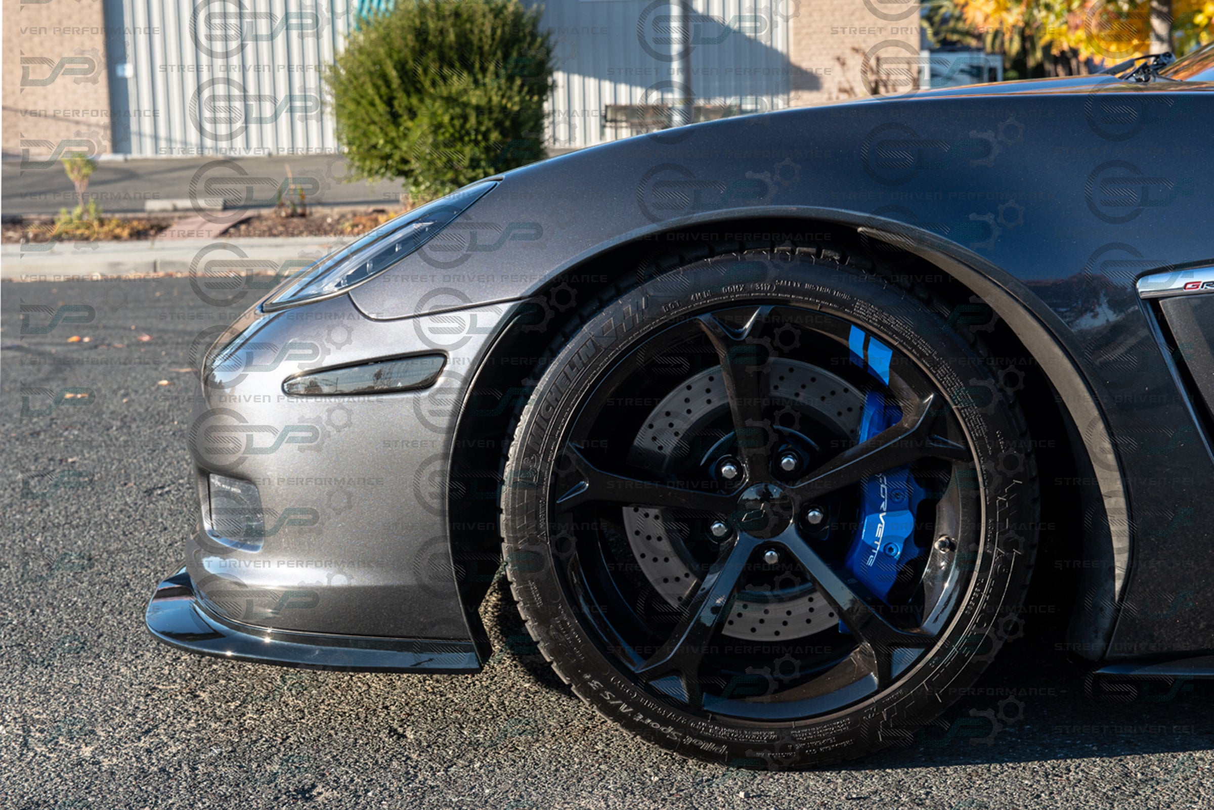 2005-2013 C6 Corvette - Base Model - Extended Front Splitter/Lip Ground Effects - ZR1 Conversion Package